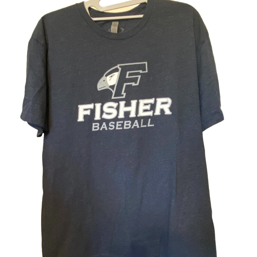 Fisher College Baseball Atlantic Sportswear Tee Shirt, Large